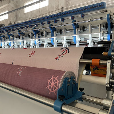 High Speed Chain Stitch Computerized Quilting Machine For Mattress 25.4mm Needle Distance