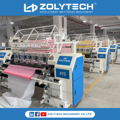 Zolytech著作る羽毛布団のための中国の精密キルトにする機械
