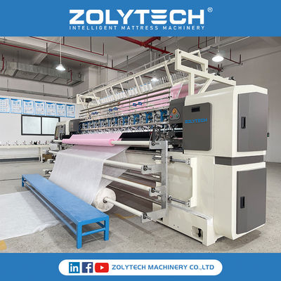 ZOLYTECH 産業 マットレス クイールティング マシン 衣類のための大きなシャトル