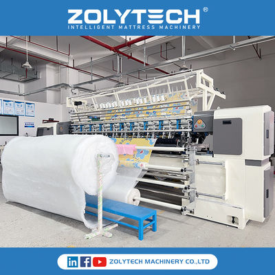 マットレス・クイールティング・マシン ZOLYTECH 産業 衣類用クイールティング・マシン