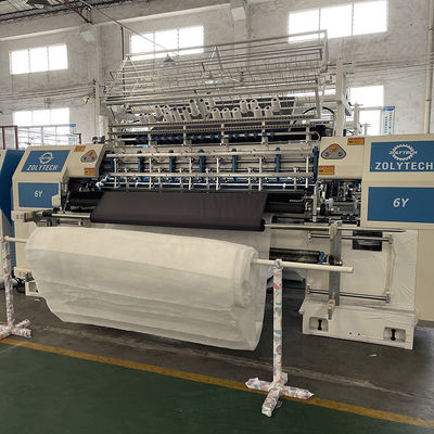 自動マットレス キルトにする機械Commputerizedシステム60-130m/H 4.5KW Ｘ軸の動き304.8mm