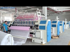 ZLT-YS-96はロックのステッチの複数の針のキルトにする機械をコンピュータ化した